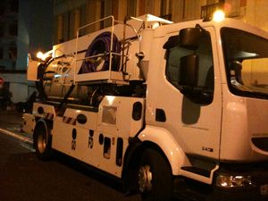 camion pompe hautre pression debouchage